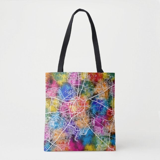 Bolsa Tote Mapa da cidade de Nashik Maharashtra (Frente)