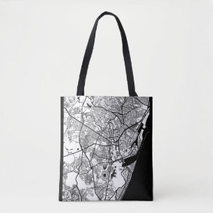 Bolsa Tote Mapa da Cidade de Recife Brasil