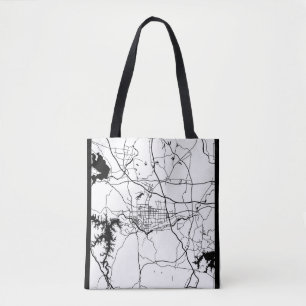 Bolsa Tote Mapa da Cidade de Xinyang China