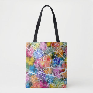 Bolsa Tote Mapa da Cidade do México de Monterrey