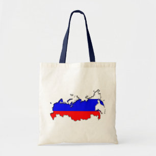 Bolsa Tote Mapa da Rússia