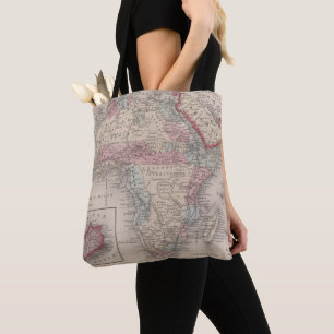 Bolsa Tote Mapa de África com St Helena