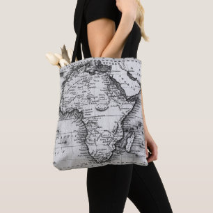 Bolsa Tote Mapa de África gravado por Thomas Stirling