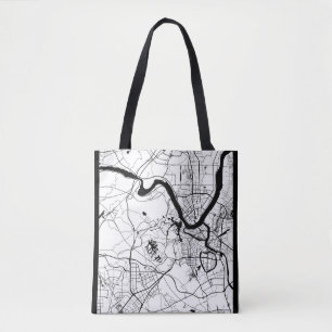 Bolsa Tote Mapa de Huizhou China