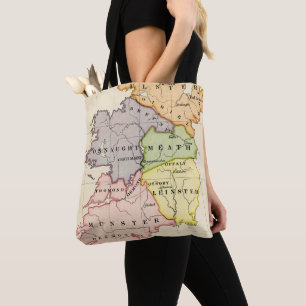 Bolsa Tote Mapa de Ireland