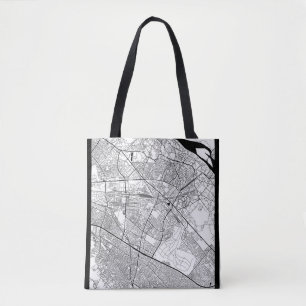 Bolsa Tote Mapa de Kanpur Uttar Pradesh