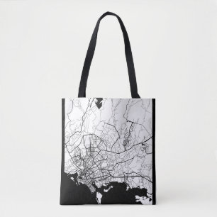 Bolsa Tote Mapa de Karachi Paquistão