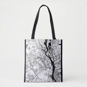 Bolsa Tote Mapa de Kiev Ucrânia