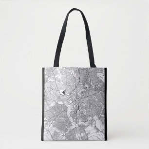 Bolsa Tote Mapa de Lubumbashi RD Congo