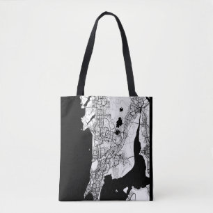 Bolsa Tote Mapa de Mumbai Maharashtra