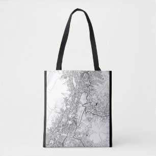 Bolsa Tote Mapa de Quito Equador