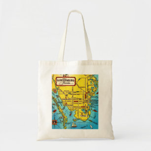 Bolsa Tote Mapa de São Petersburgo