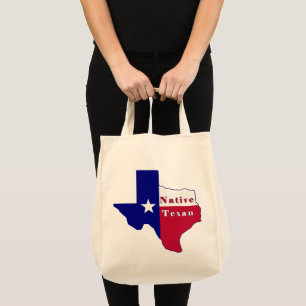 Bolsa Tote Mapa de Sinalizador de Texto Nativo
