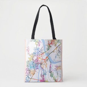 Bolsa Tote Mapa de Thane Maharashtra