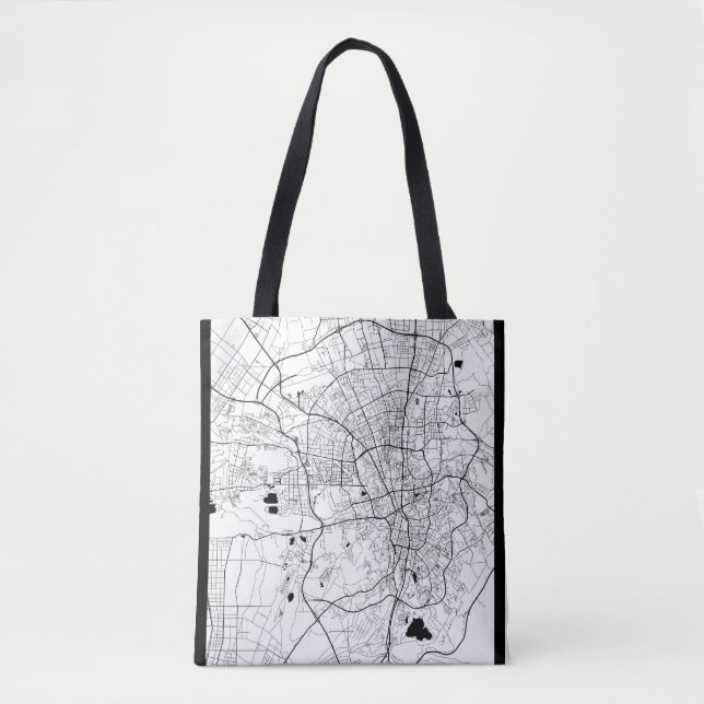 Bolsa Tote Mapa de Ürümqi China (Frente)