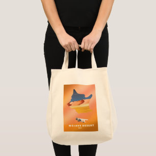 Bolsa Tote Mapa do Deserto de Mojave EUA
