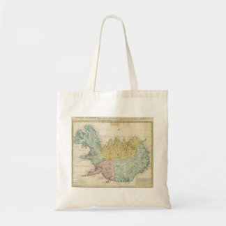Bolsa Tote Mapa - Islândia