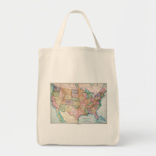 Bolsa Tote Mapa: Os Estados Unidos, 1905