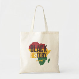 Bolsa Tote Mapa Vintage da História Negra África Pan-Africani