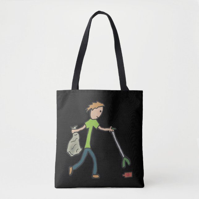 Bolsa Tote Mapeamento e Separação de Litros (Frente)