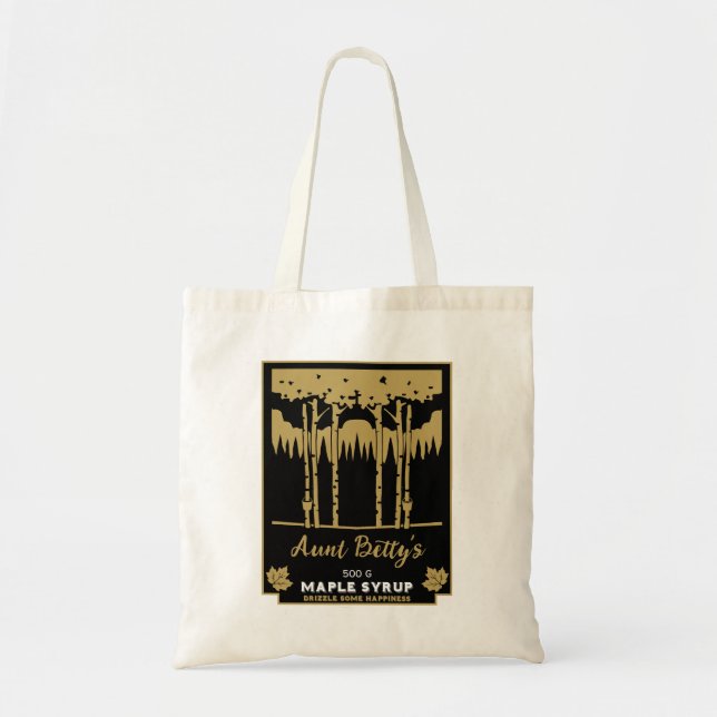 Bolsa Tote Maple Syrup Farmers Market (Frente)