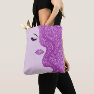 Bolsa Tote Maqueamento com o saco de toalhas de efeito de bri