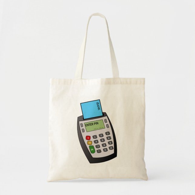 Bolsa Tote Máquina de Chip e Pin (Frente)