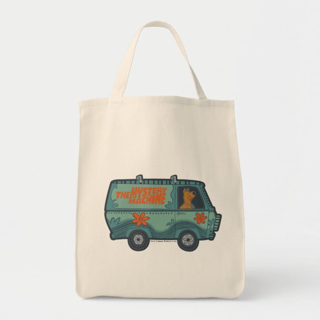 Bolsa Tote Máquina Misteriosa Que Conduz A Scooby-Doo (Frente)
