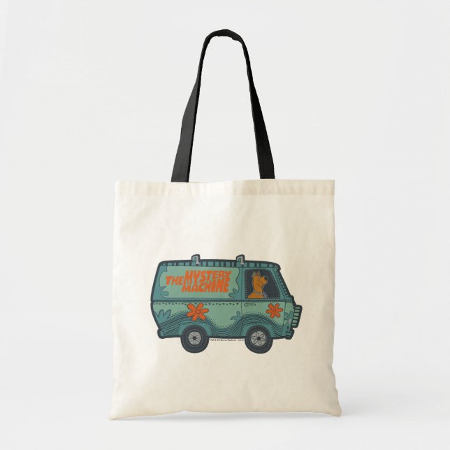 Bolsa Tote Máquina Misteriosa Que Conduz A Scooby-Doo (Frente)