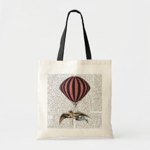 Bolsa Tote Máquina Voadora Vintage