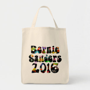 Bolsa Tote Máquinas de lixar 2016 de flower power Bernie