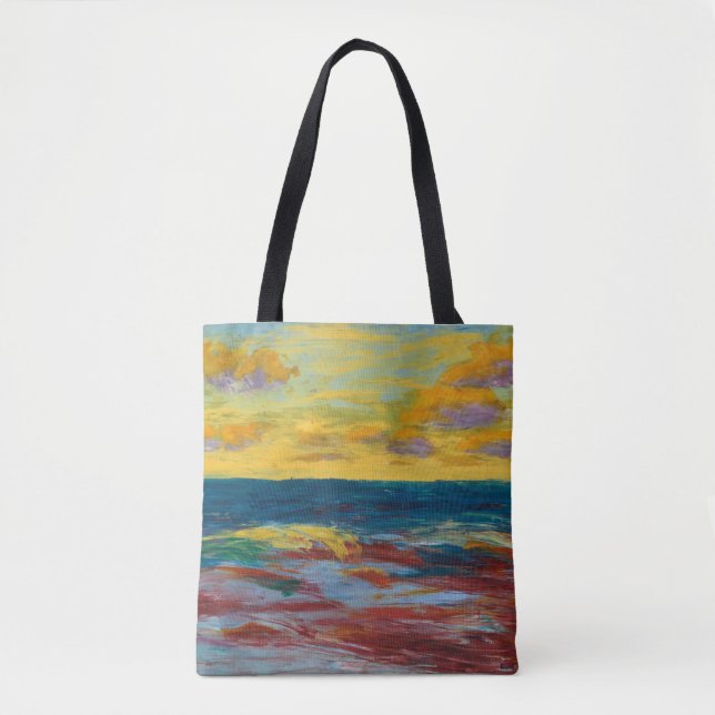 Bolsa Tote Mar de Alsen | Emil Nolde | (Frente)