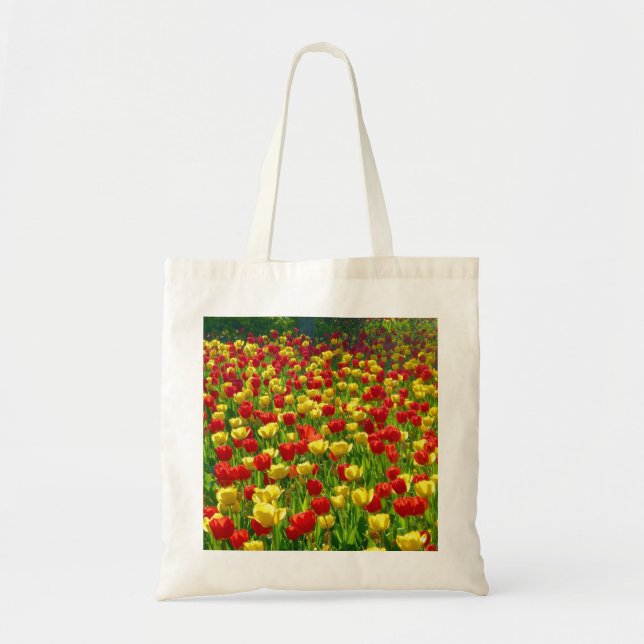 Bolsa Tote Mar de Tulipas (Frente)