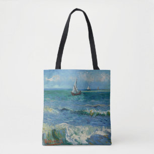 Bolsa Tote Mar em Les Saintes Maries de la Mer   Van Gogh