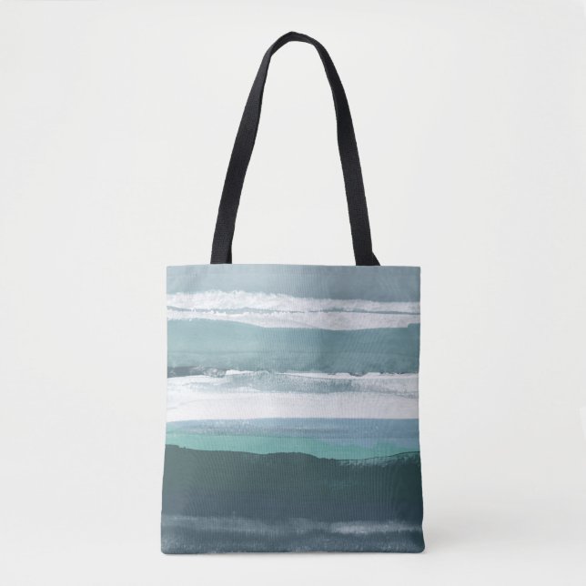 Bolsa Tote Mar Teal (Frente)