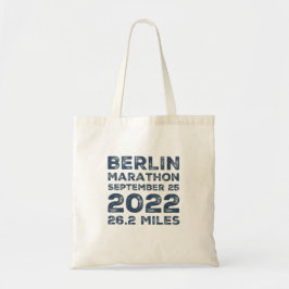Bolsa Tote Maratona de Berlim 2022 Tote Bag