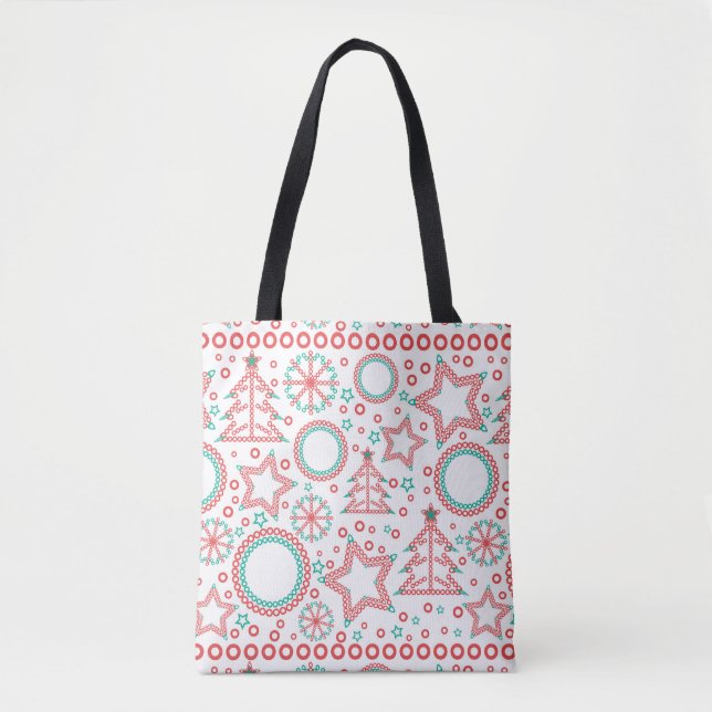 Bolsa Tote Maravilha de Natal Sno (Frente)