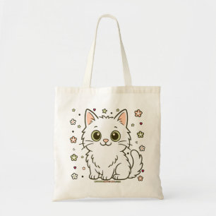 Bolsa Tote Maravilhosa Margaret Floral Cat