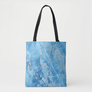 Bolsa Tote Marble Elegance: Superfície Texturizada Natural.