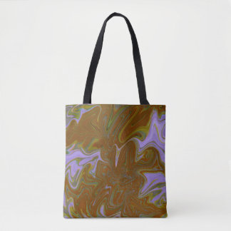 Bolsa Tote Marble Forms – Terracotta Warm Abstract