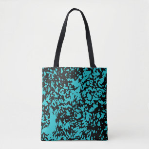 Bolsa Tote Marble Granite Textura Azul