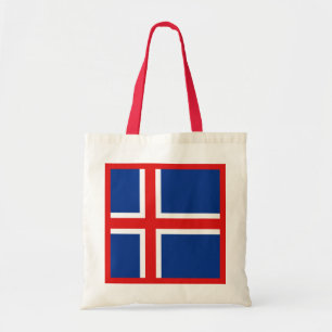 Bolsa Tote Marca de Sinalizador Islândia