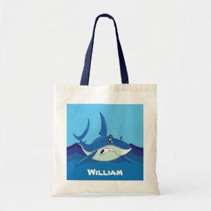 Bolsa Tote Marca Tote Tote para adicionar nome ao tubarão
