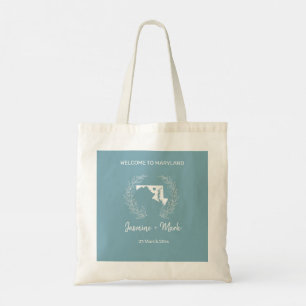 Bolsa Tote Marcha de Boas-vindas do Casamento de Destino de M