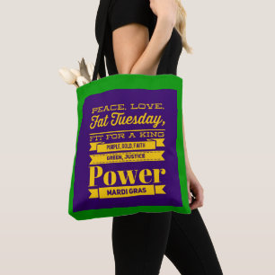 Bolsa Tote Mardi Gras