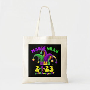 Bolsa Tote Mardi Gras 2023 Jester Outfit New Orleans Carnaval