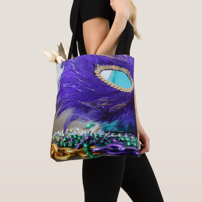 BOLSA TOTE MARDI GRAS BEAD BAG (Close Up)