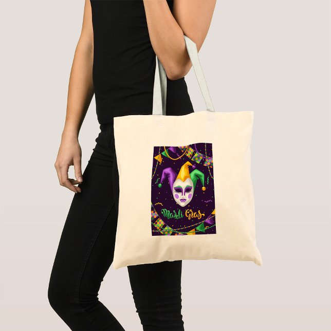 Bolsa Tote Mardi Gras Carnaval Tote Bag (Criador carregado)