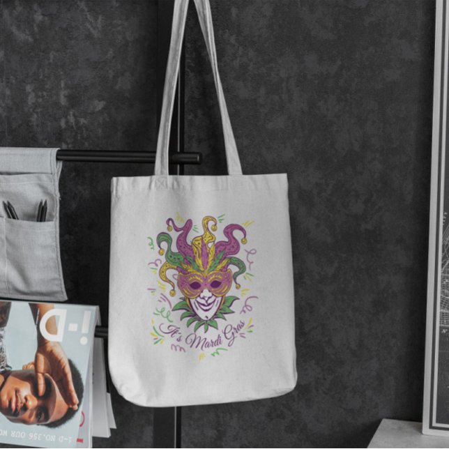 Bolsa Tote Mardi Gras Jester (Criador carregado)
