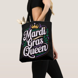 Bolsa Tote Mardi Gras Queen